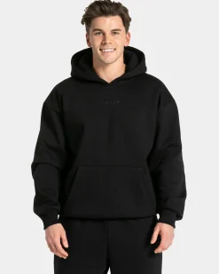 Discount Sweat à capuche oversize RI’VAIV « noir » Homme Sweats À Capuche Et Sweats Zippés