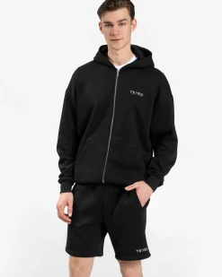 Discount Sweat à capuche zippé oversize Arrival « noir » Homme Sweats À Capuche Et Sweats Zippés
