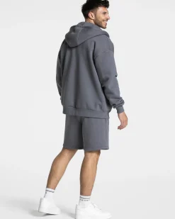 Clearance Sweat à capuche zippé oversize Arrival « graphite » Homme Sweats À Capuche Et Sweats Zippés