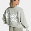 Hot Sweat-shirt Acid oversize « vert sauge » Femme Sweats À Capuche Et Vestes De Sport
