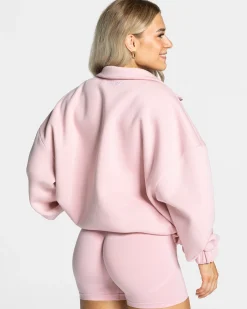 Outlet Sweat-shirt demi-zippé Femme « rose » Femme Sweats À Capuche Et Vestes De Sport