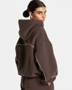 Best Sweat-shirt Ignite Hooded « Espresso » Femme Sweats À Capuche Et Vestes De Sport