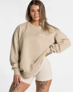 Outlet Sweat-shirt oversize Acid « Sand » Femme Sweats À Capuche Et Vestes De Sport