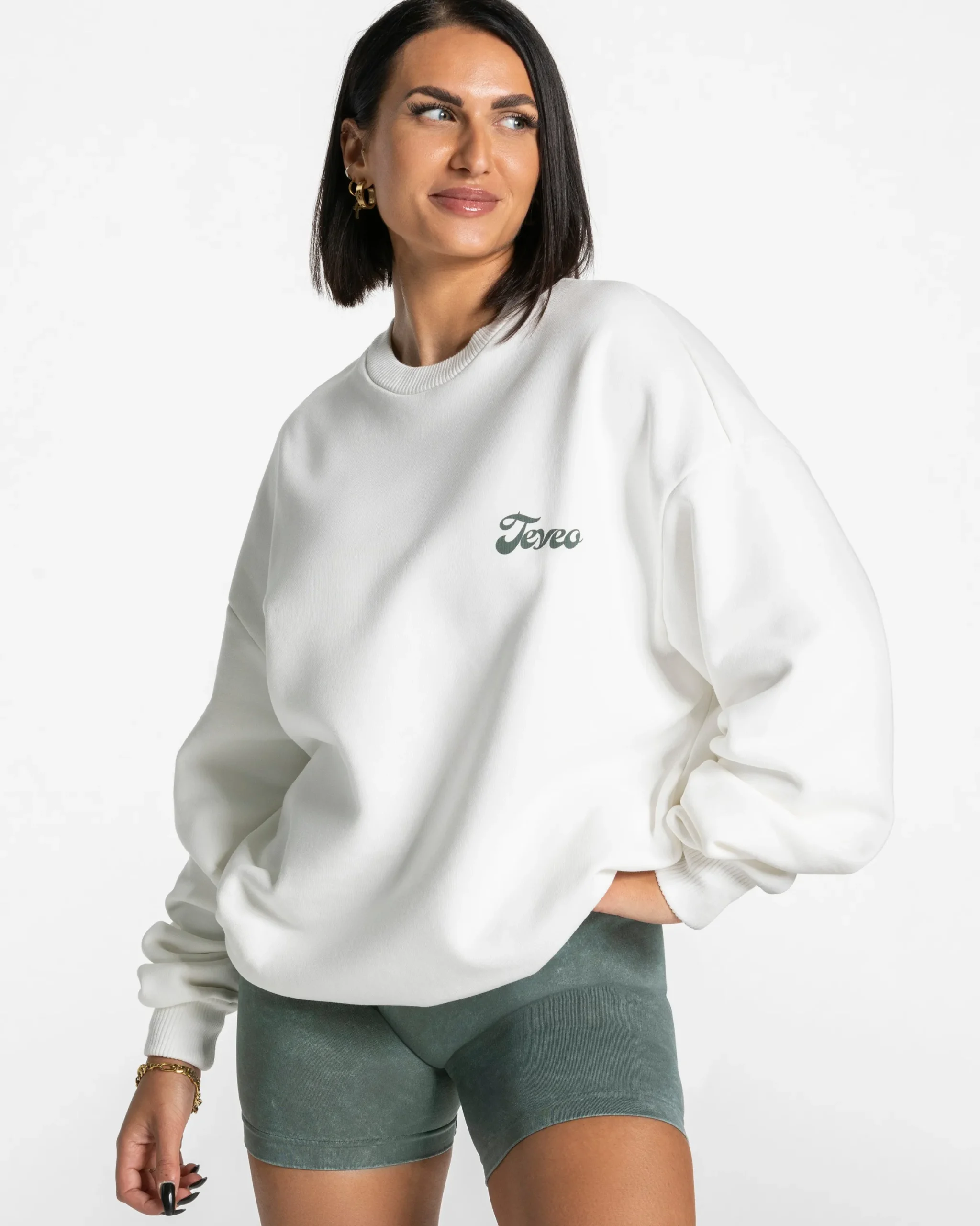Online Sweat-shirt oversize Acid « Off White » Femme Sweats À Capuche Et Vestes De Sport