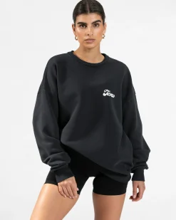Clearance Sweat-shirt oversize Pure « noir » Femme Sweats À Capuche Et Vestes De Sport