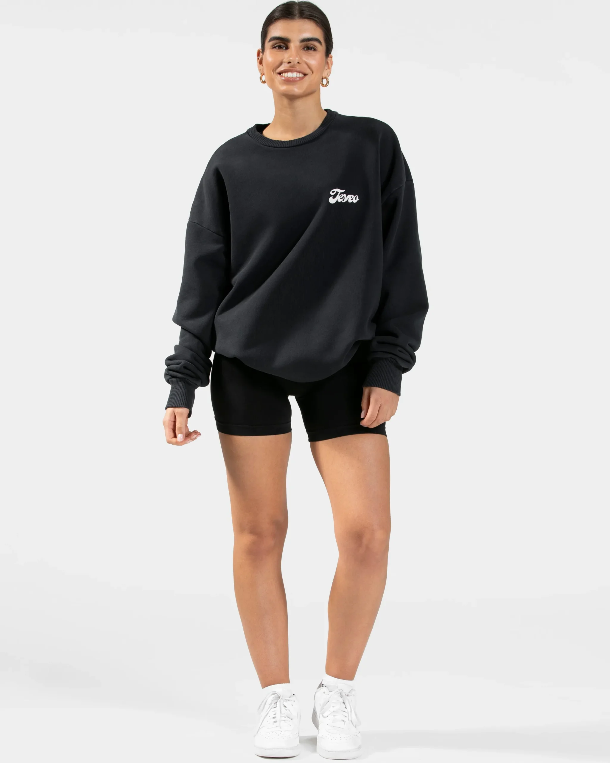 Clearance Sweat-shirt oversize Pure « noir » Femme Sweats À Capuche Et Vestes De Sport
