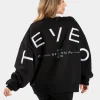 Online Sweat-shirt oversize Signature « noir » Femme Sweats À Capuche Et Vestes De Sport
