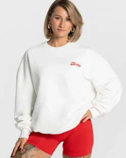 Outlet Sweat-shirt Pure Oversized « Off White » Femme Sweats À Capuche Et Vestes De Sport