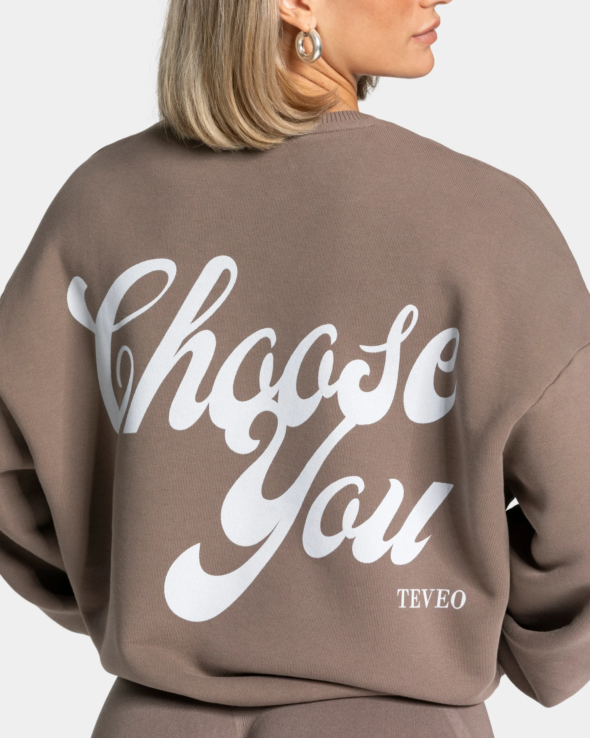 Clearance Sweat-shirt Pure Oversized « Moka » Femme Sweats À Capuche Et Vestes De Sport
