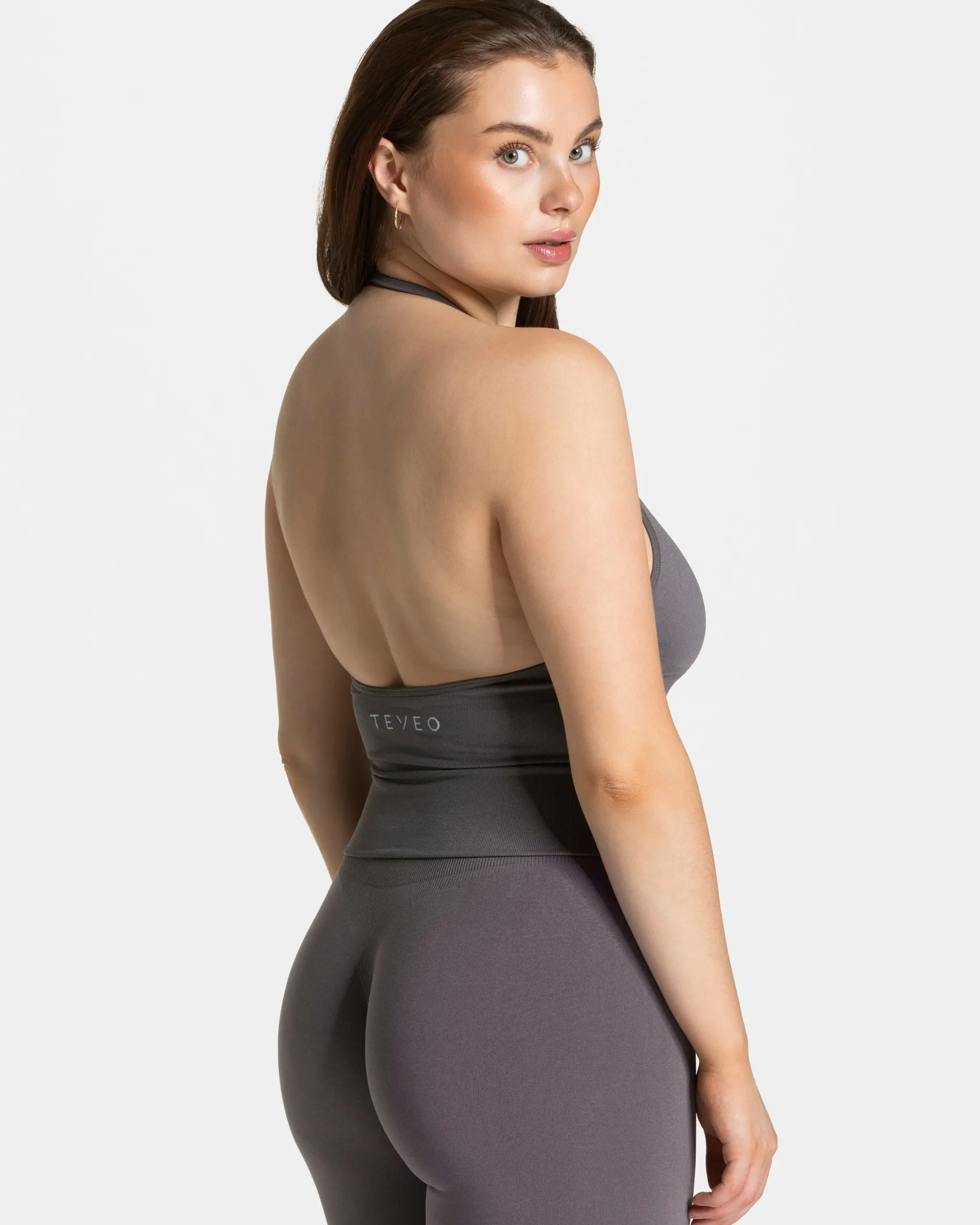 Discount Top Neckholder Timeless Pro « graphite » Femme Hauts