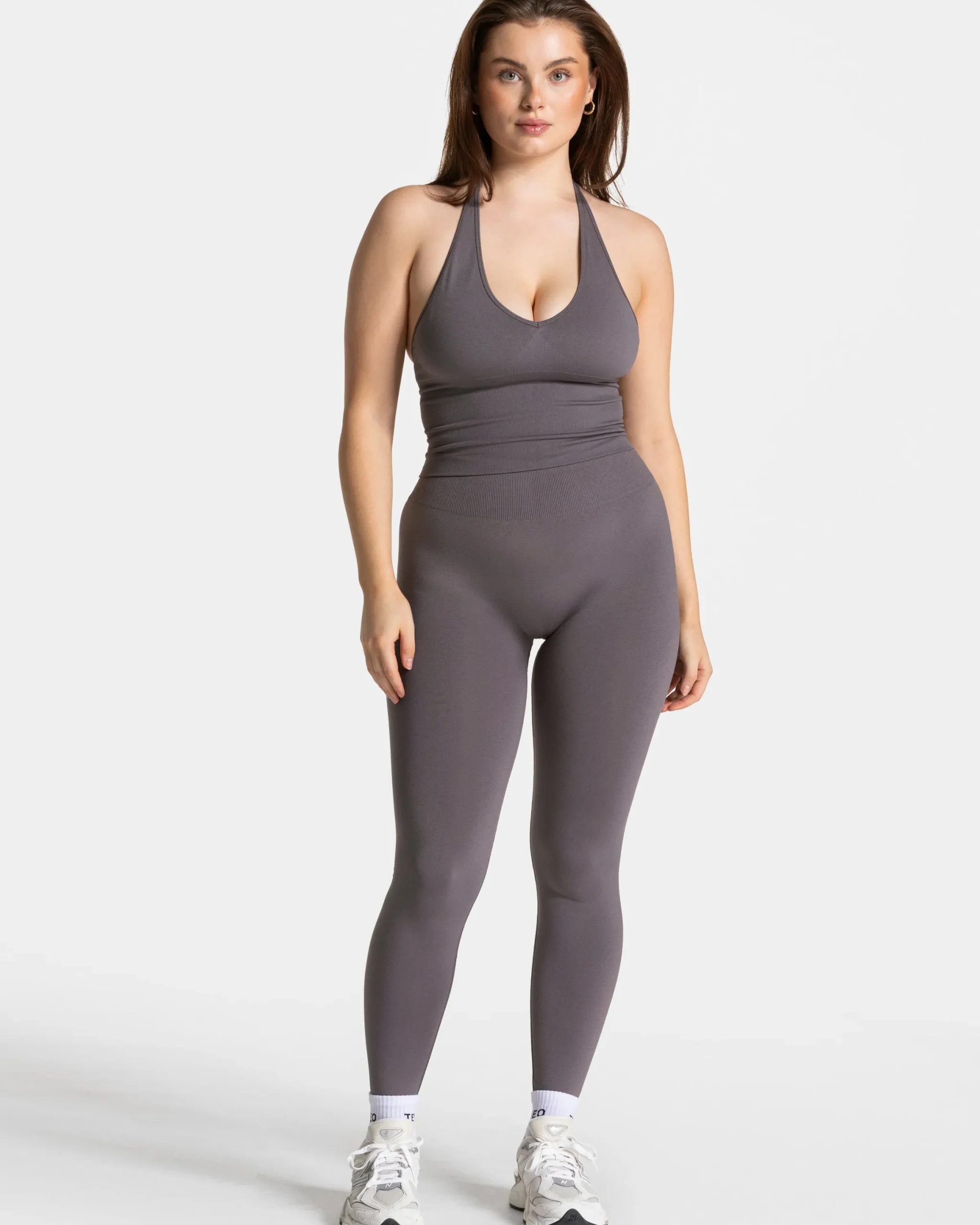 Discount Top Neckholder Timeless Pro « graphite » Femme Hauts