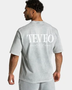 Clearance T-shirt Acid « gris clair » Homme T-shirts