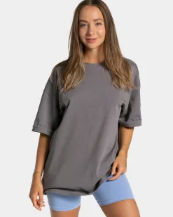 Hot T-shirt Candy Oversized « graphite » Femme T-shirts