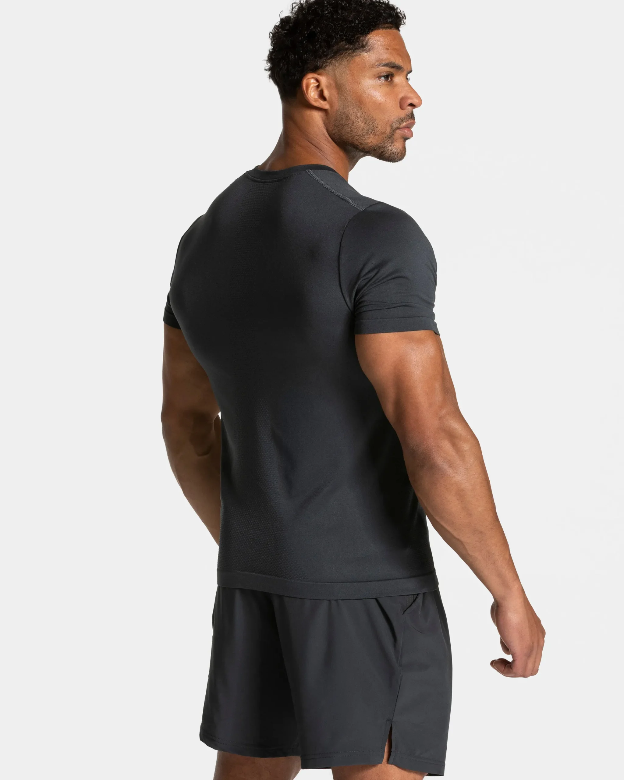Sale T-shirt Fitted Pace « Gunmetal » Homme T-shirts