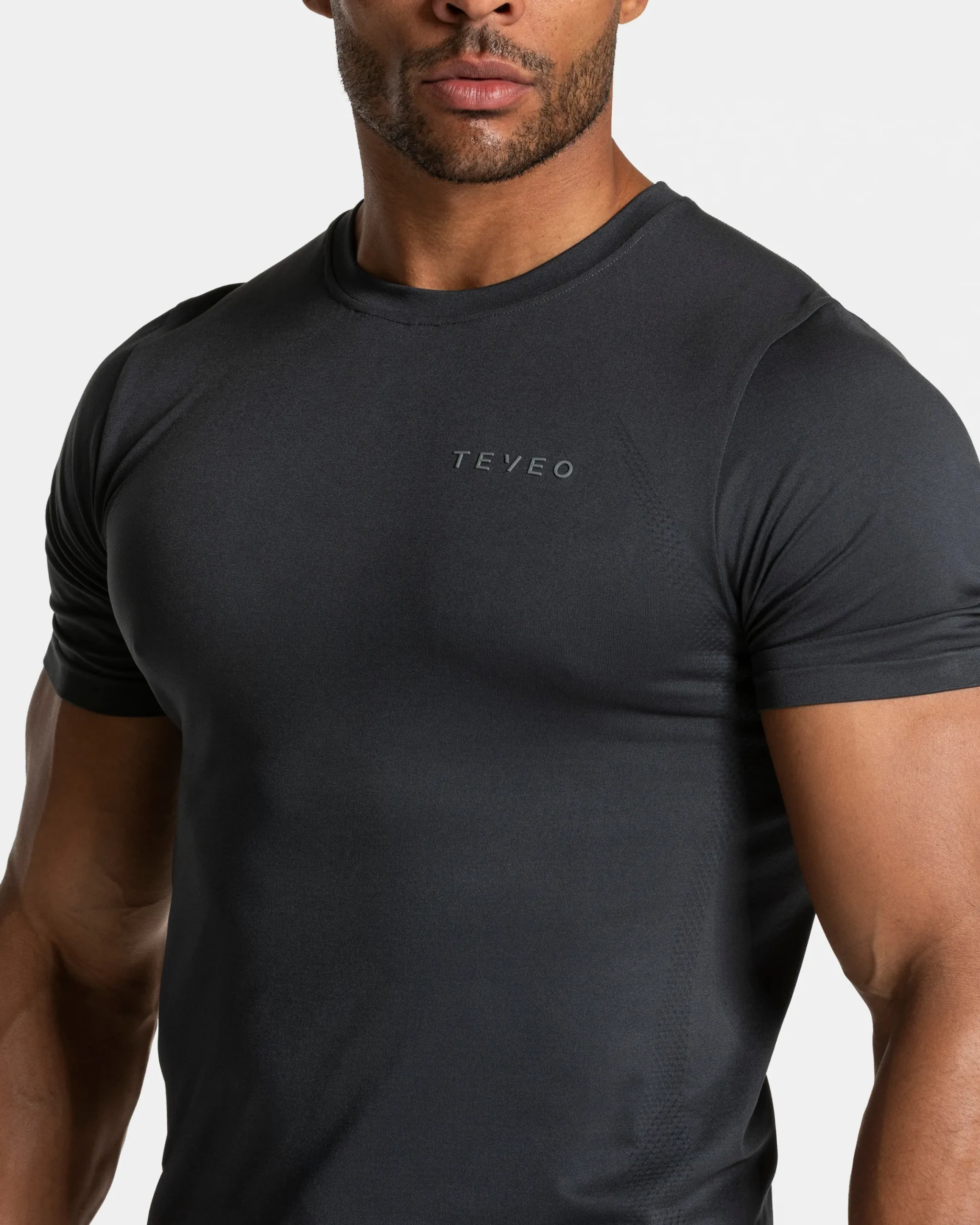 Sale T-shirt Fitted Pace « Gunmetal » Homme T-shirts