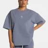 Fashion T-shirt oversize Journey « argenté » Femme T-shirts
