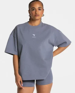 Fashion T-shirt oversize Journey « argenté » Femme T-shirts