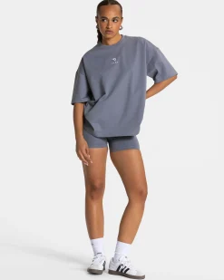 Fashion T-shirt oversize Journey « argenté » Femme T-shirts
