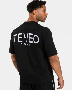 Clearance T-shirt oversize Journey « noir » Homme T-shirts