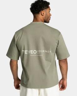 Discount T-shirt oversize Pace « kaki » Homme T-shirts