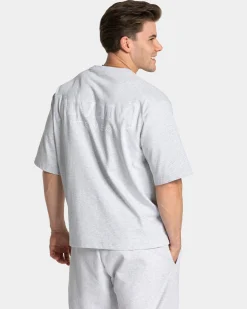 Clearance T-shirt oversize RI’VAIV « gris clair » Homme T-shirts