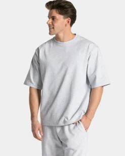 Clearance T-shirt oversize RI’VAIV « gris clair » Homme T-shirts