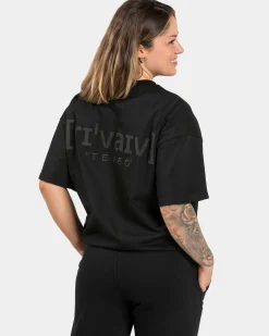 Discount T-shirt oversize RI’VAIV « noir » Femme T-shirts