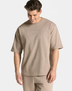 Clearance T-shirt oversize RI’VAIV « taupe » Homme T-shirts