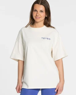 Best T-shirt oversize Signature « Off White » Femme T-shirts