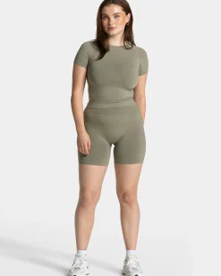 New T-shirt Timeless Pro « kaki » Femme T-shirts