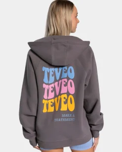 New Veste de sport Candy Oversized « graphite » Femme Sweats À Capuche Et Vestes De Sport