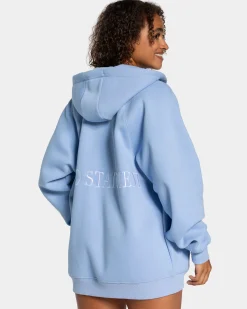 Outlet Veste de sport Statement Oversized « bleu » Femme Sweats À Capuche Et Vestes De Sport