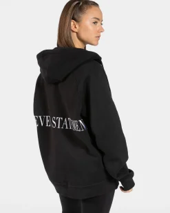 Sale Veste de sport Statement Oversized « noir » Femme Sweats À Capuche Et Vestes De Sport