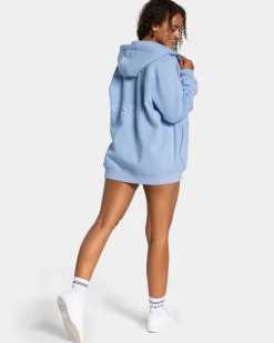 Outlet Veste de sport Statement Oversized « bleu » Femme Sweats À Capuche Et Vestes De Sport