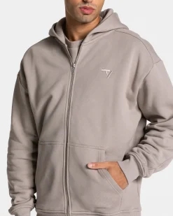 Sale Veste de sport zippée Ignite « stone » Homme Sweats À Capuche Et Sweats Zippés