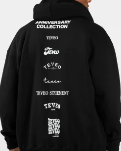 Discount Veste de sport zippée oversize Anniversary « noir » Homme Sweats À Capuche Et Sweats Zippés